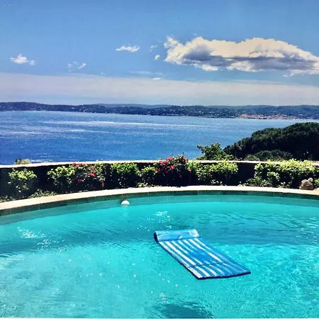Villa Vue Exceptionnelle Golfe De Saint -tropez Piscine 6ch 6 Sdb 12 Personnes *